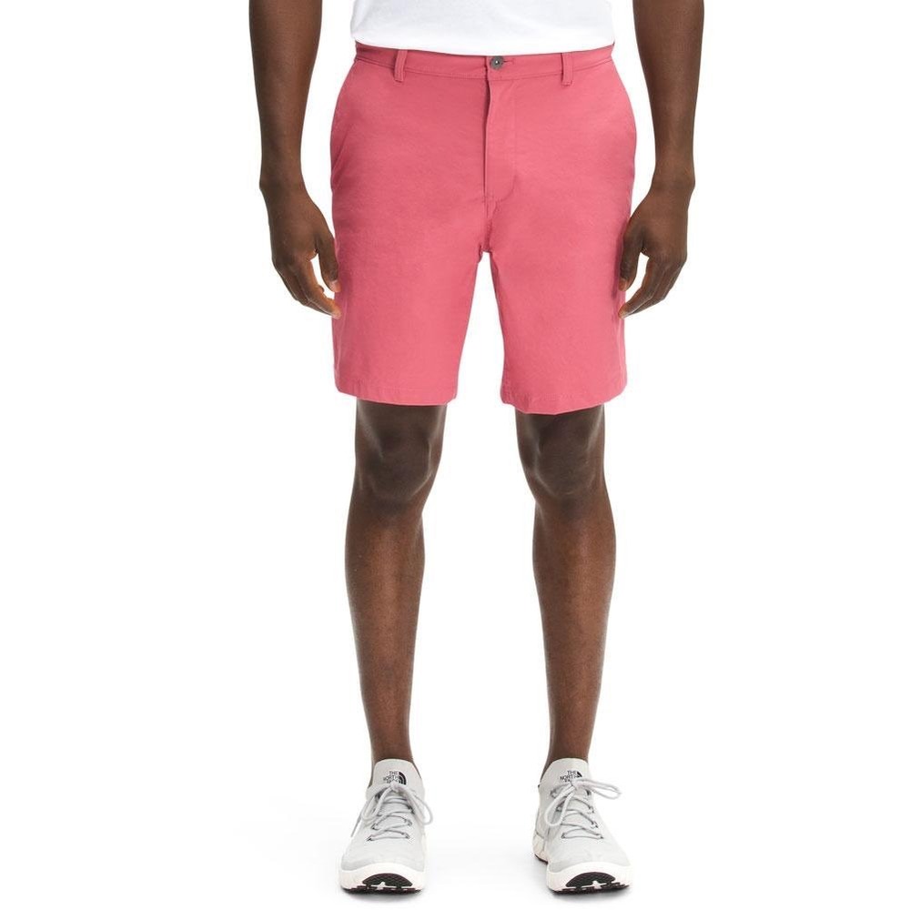 The North Face Shorts Chino Flat Front Size 40 Pink/Coral Men's
